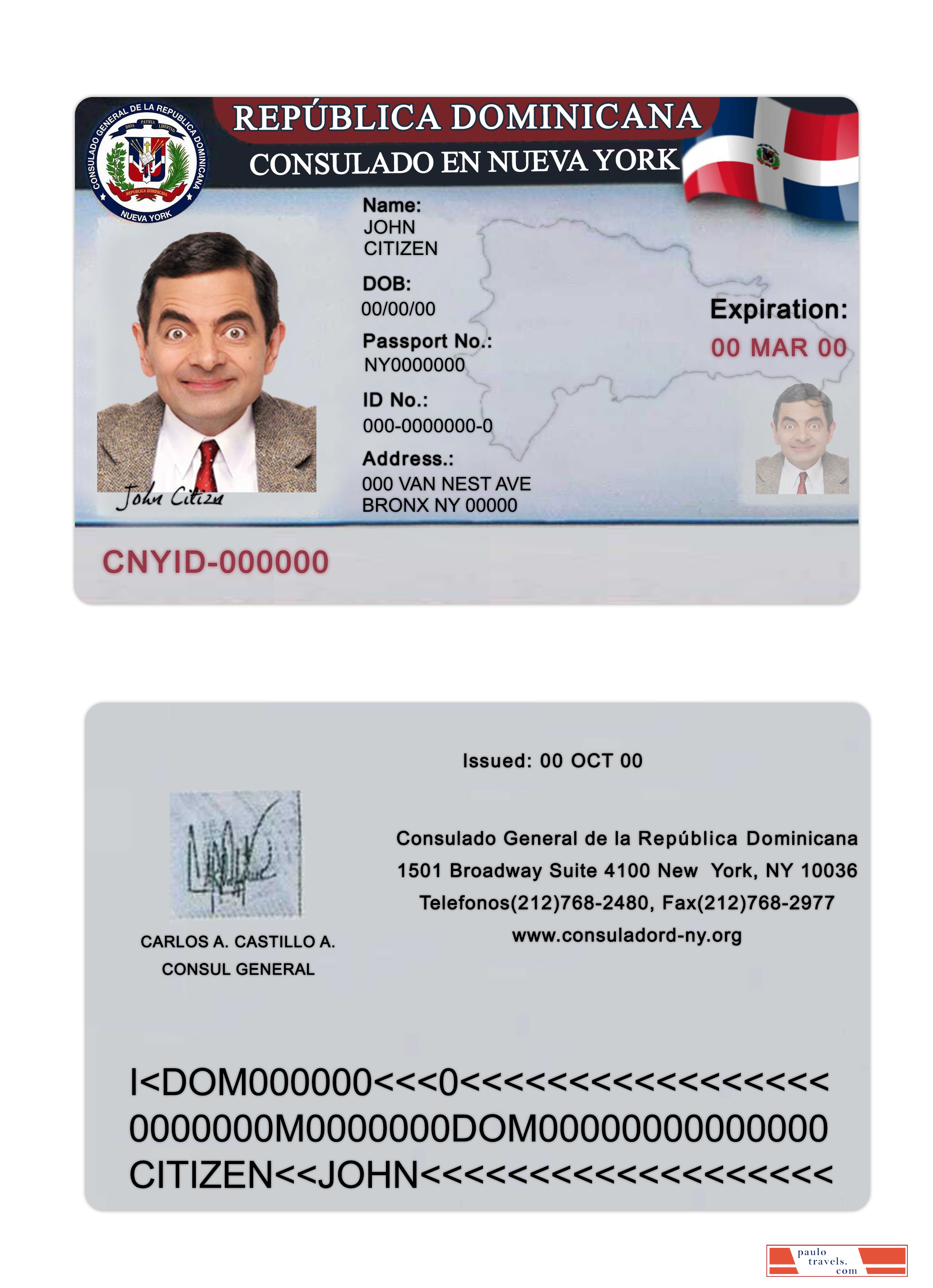 Republica Dominicana consulado en Nueva York